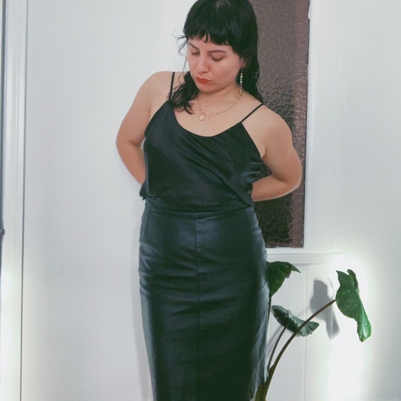 Calvin Klein Black Silky Camisole - Picture 7 of 7